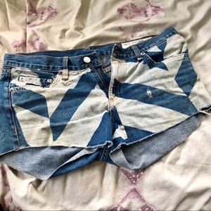 Rag & bone jean shorts size 28